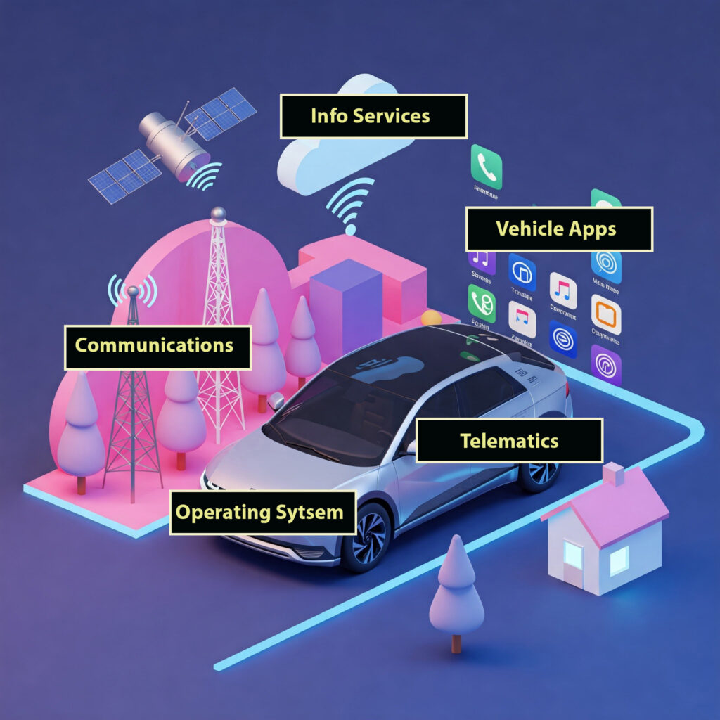Connected EV Functional Parts
