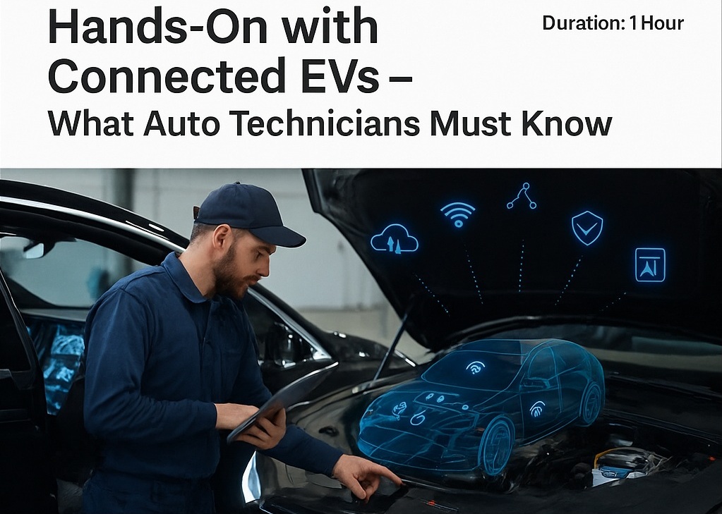 Connected EVs Requirements for Automotive Technicians