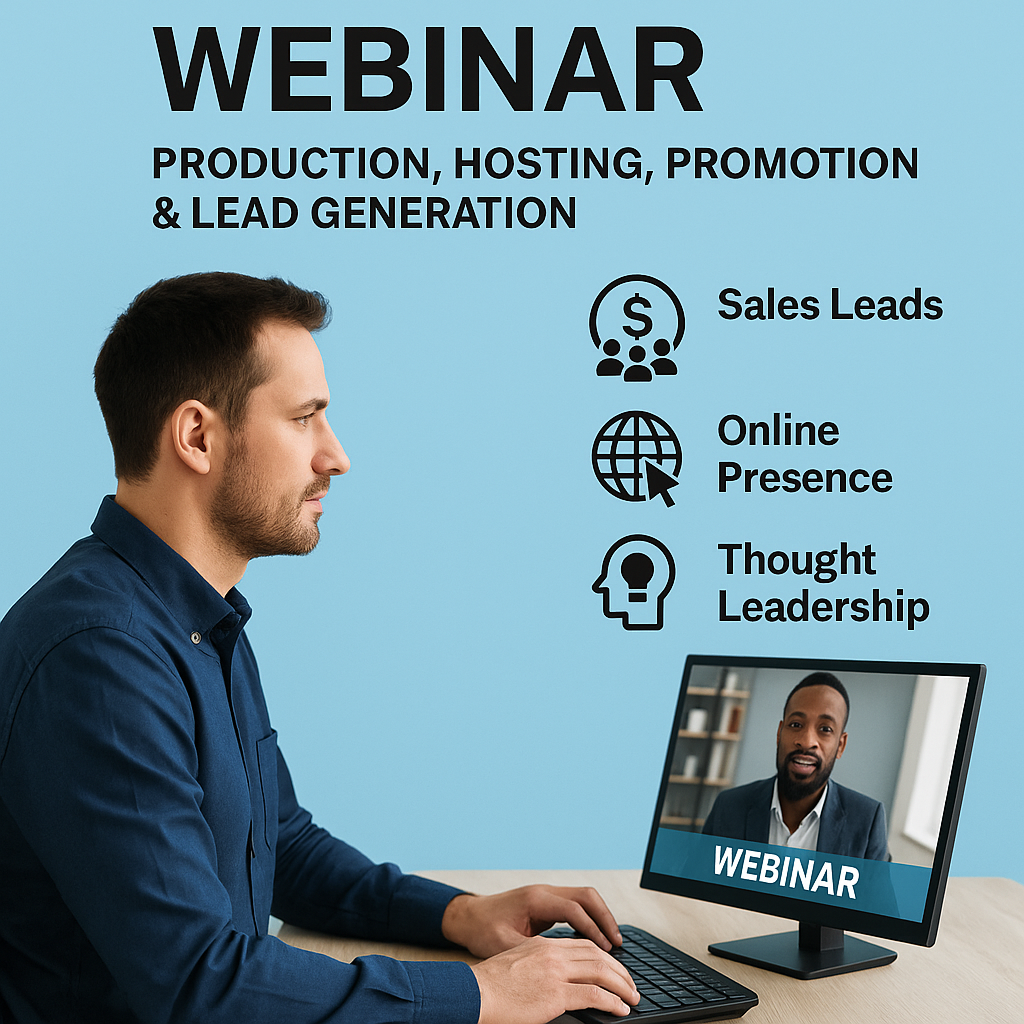 OTT Business Webinar Production, Hosting and Promotion