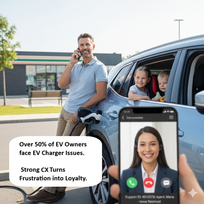 EV Charger Problems - Strong CX turns Frustration into Loyalty