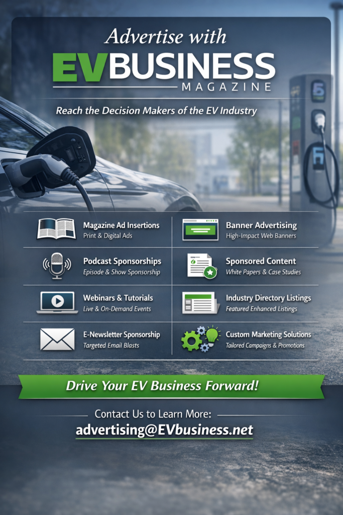 EV Business Magazine Advertising Services
