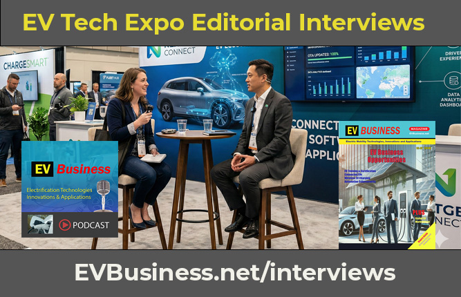 EV Tech Expo EV Business Magazine Editorial Interviews