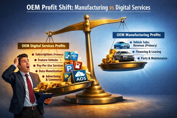 OEM Profit Shift: Manufacturing -vs- Digital Services