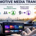 Automotive Media Transition - Broadcast, Streaming, Personalization, Interaction and Viewing during Self Driving