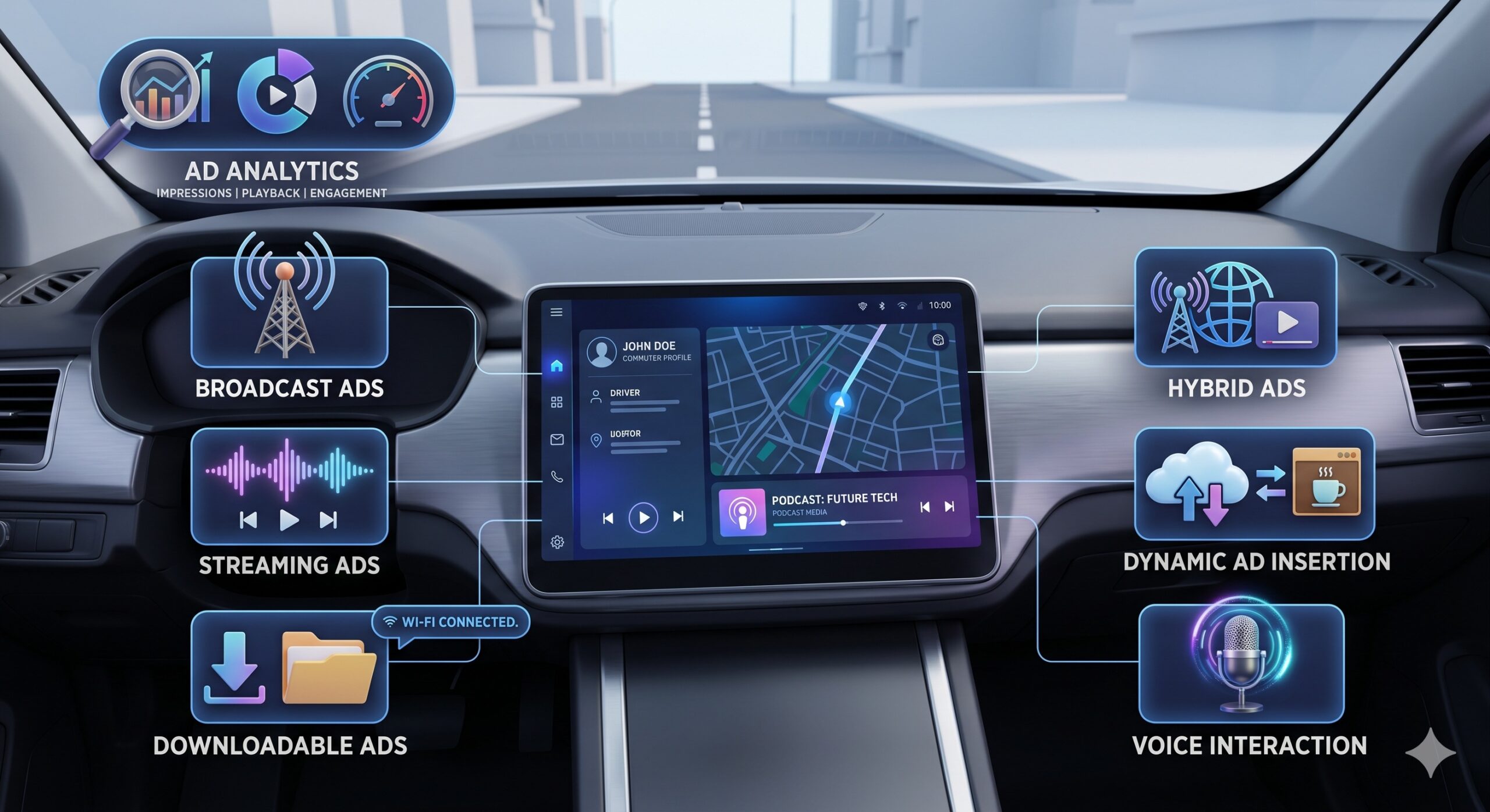Connected Car Audio Advertising