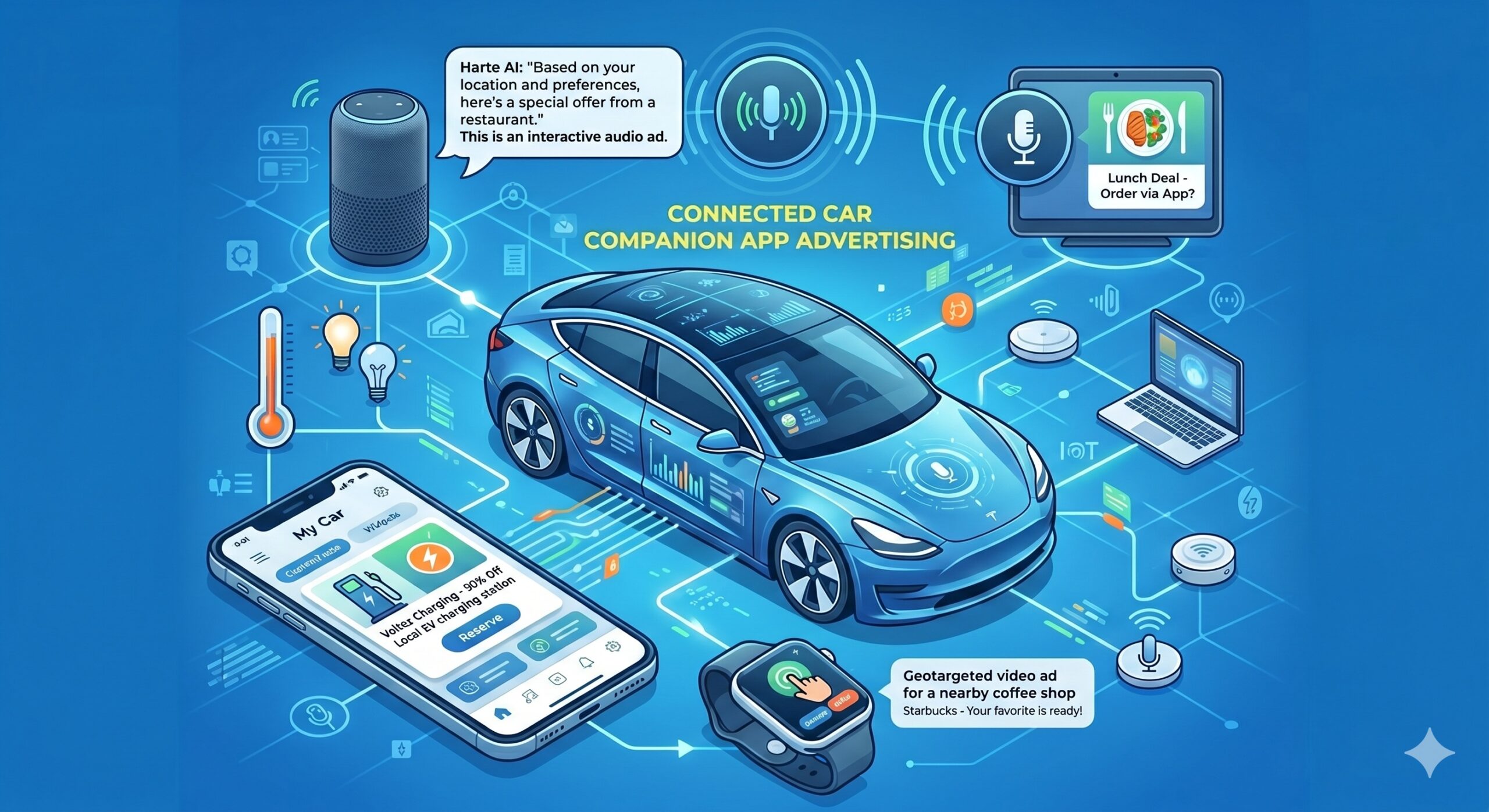 Connected Car Companion App Advertising