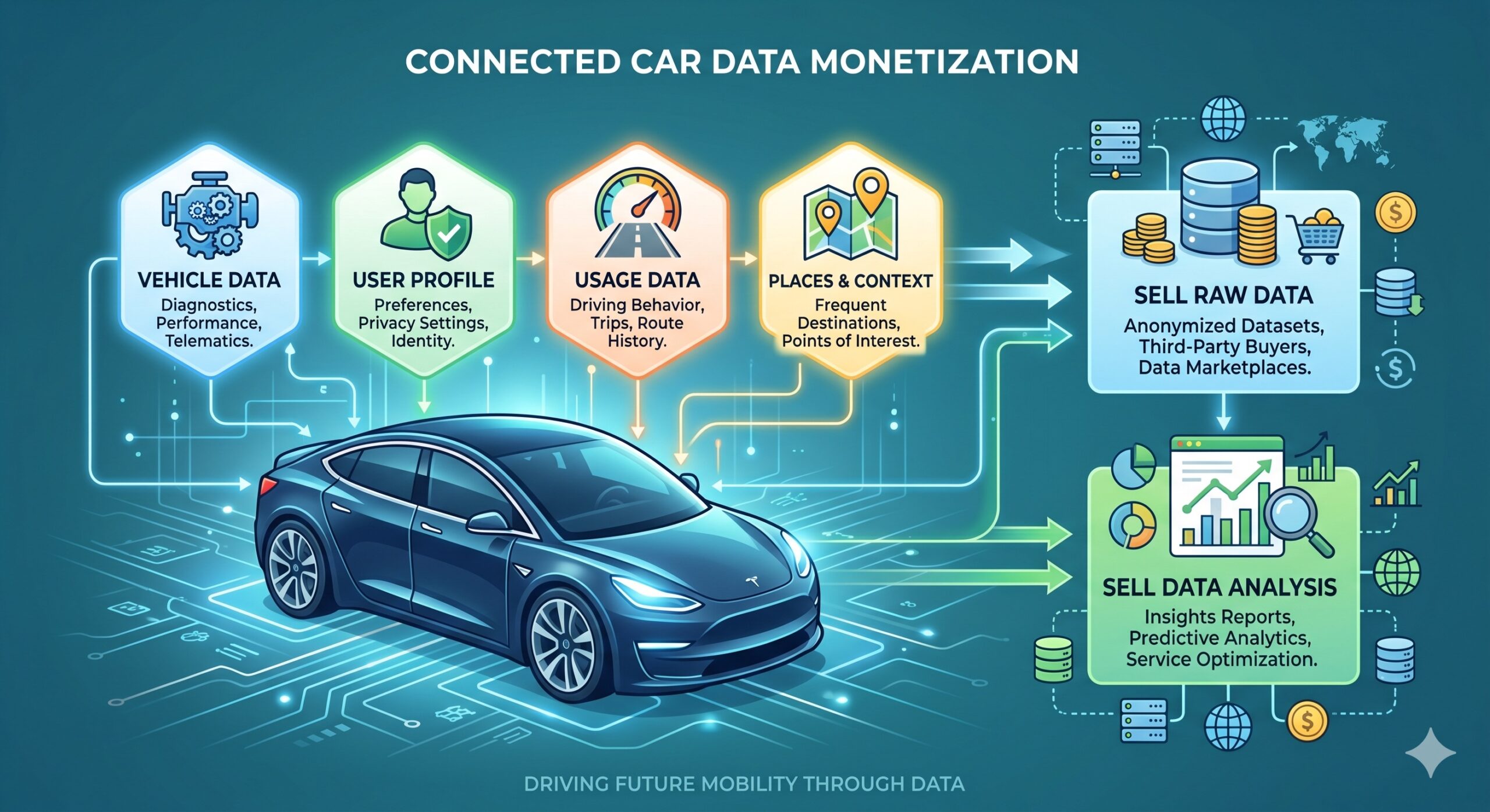 Connected Vehicle Data Monetization
