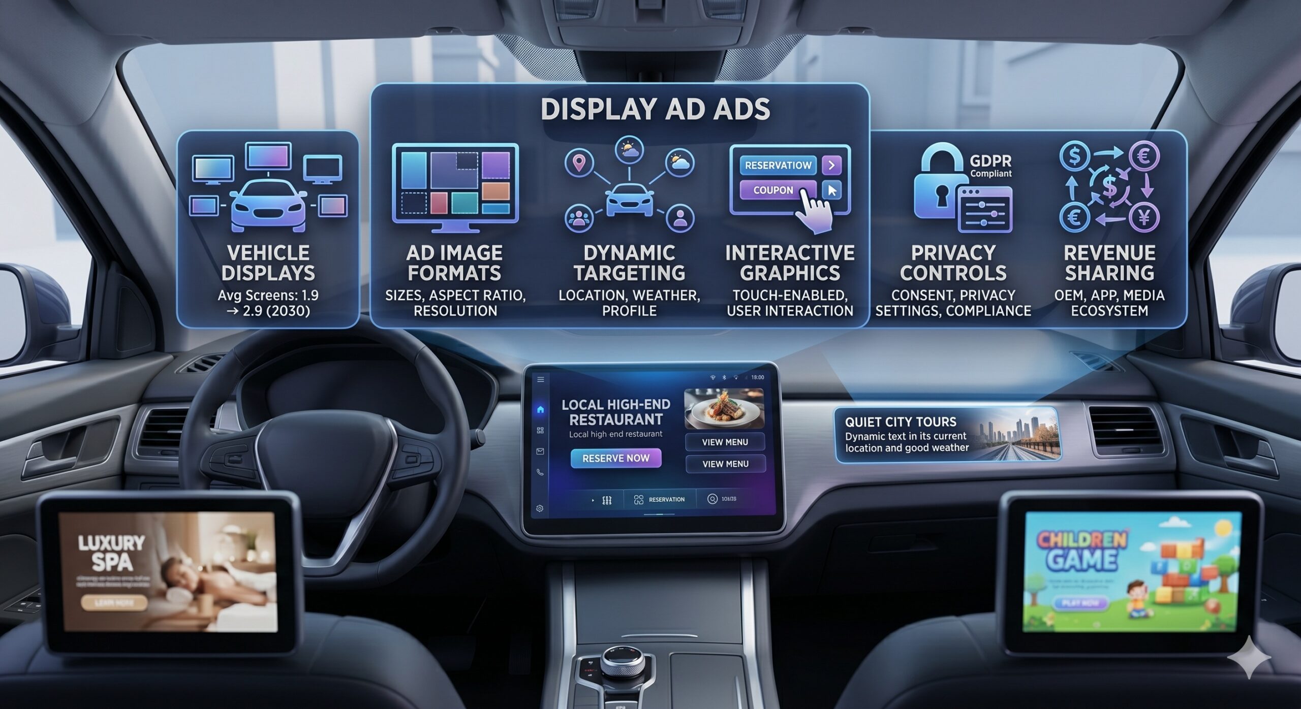 Connected Car Display Advertising