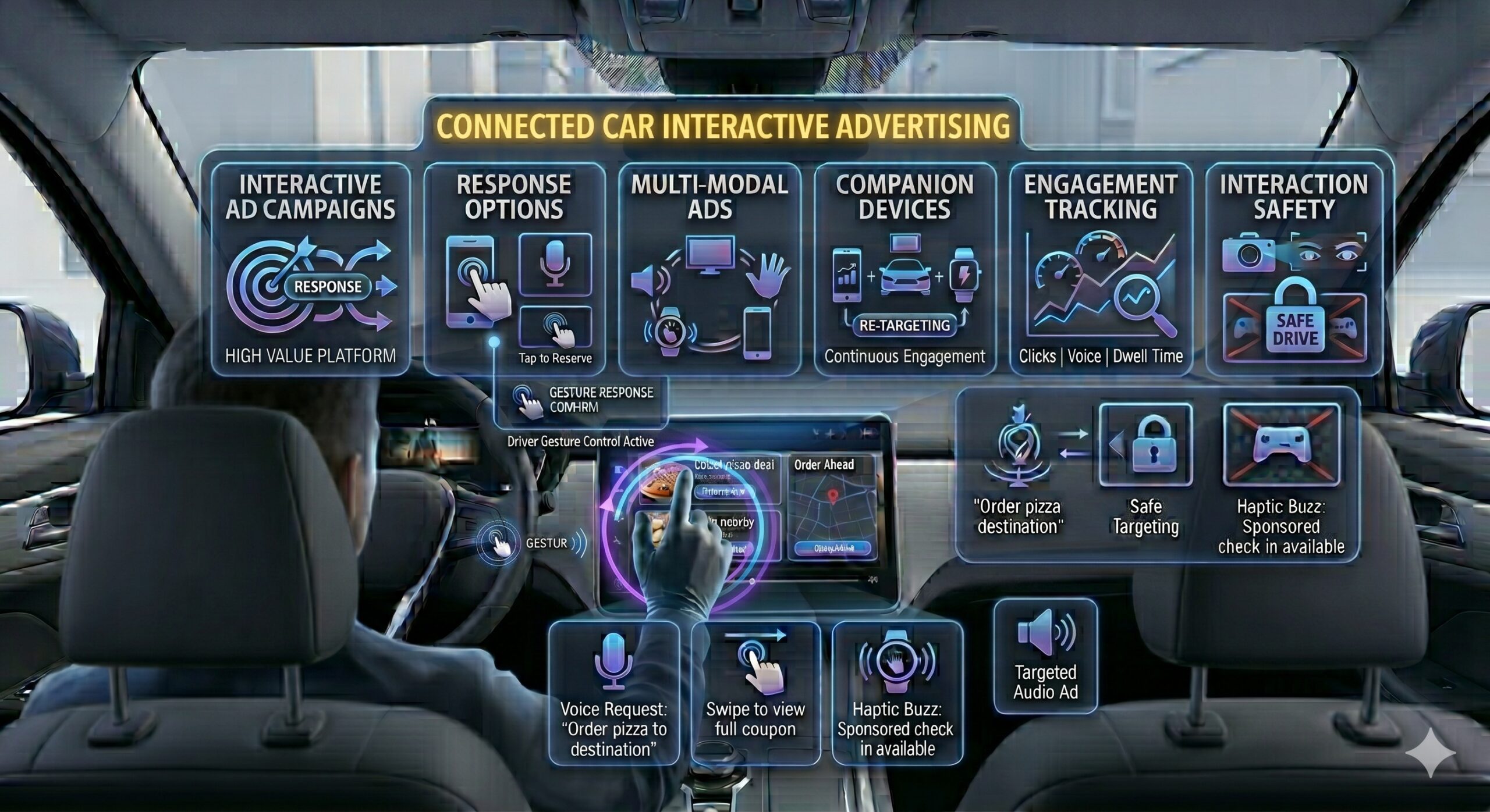 Connected Car Interactive Advertising