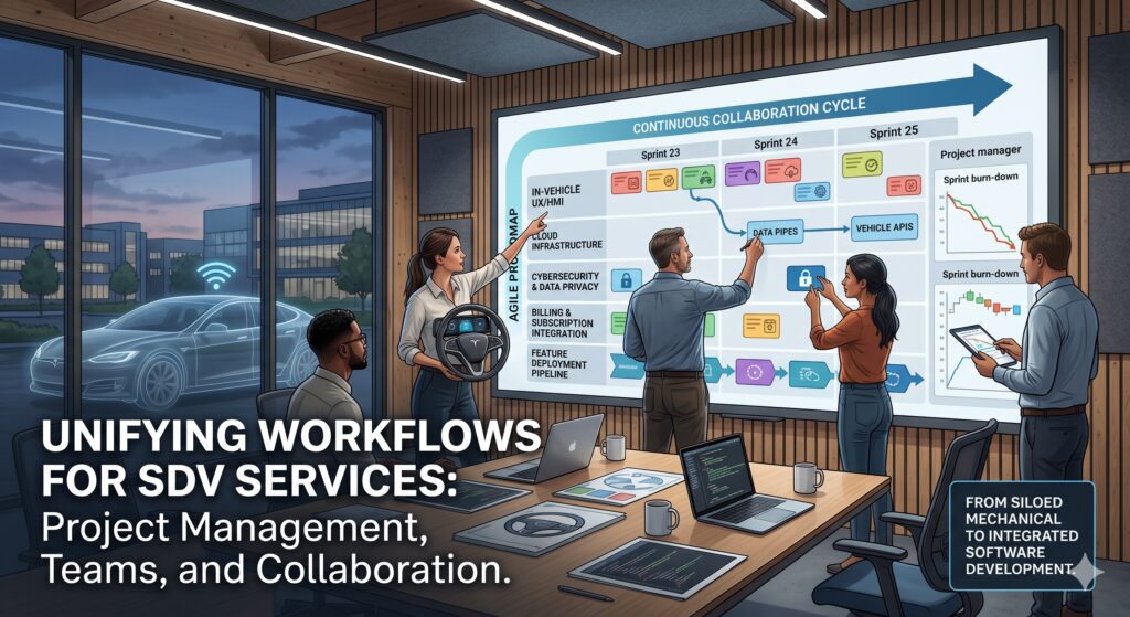 Connected Vehicle Services Development Process for Software Defined Vehicles